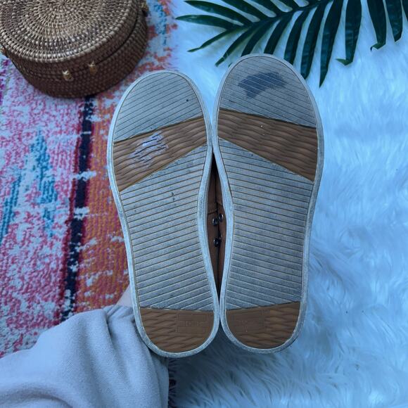 Toms Loafer Sneaker 7 Neutral Brown Tan Lightweight Slip On - Picture 9 of 10